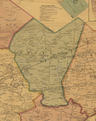 Bristow, Kentucky 1877 Old Town Map Custom Print - Warren Co.