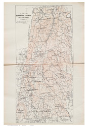 ALFORD 1904 BERKSHIRE COUNTY EGREMONT WARNER MOUNTAIN ATLAS MAP MASSACHUSETTS 