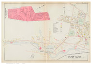 Dalton Township & Dalton Village West, Massachusetts 1904 Old Town Map Reprint - Berkshire Co.