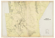 Great Barrington, Massachusetts 1904 Old Town Map Reprint - Berkshire Co.