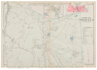Brimfield, Massachusetts 1894 Old Town Map Reprint - Hampden Co.