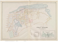 Indian Orchard - Springfield, Massachusetts 1894 Old Town Map Reprint - Hampden Co.