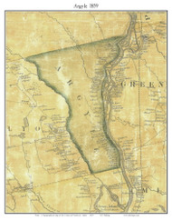 Argyle, Maine 1859 Old Town Map Custom Print - Penobscot Co.