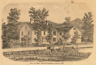 Res. of Joel Eastman, New Hampshire 1861 Carroll Co.
