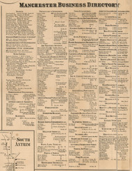 Manchester Business Directory, New Hampshire 1858 Hillsboro Co.
