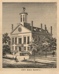 City Hall, New Hampshire 1858 Hillsboro Co.