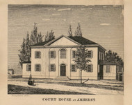 Court House, New Hampshire 1858 Hillsboro Co.