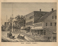 Main Street, New Hampshire 1858 Hillsboro Co.
