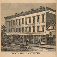 Masonic Temple, New Hampshire 1858 Hillsboro Co.