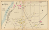 Manchester - Ward 6 P3, New Hampshire 1892 Old Town Map Reprint - Hurd State Atlas Hillsboro