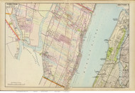 Peasant Valley and Fort Washington, 1891 - Old Map Reprint - NY Hudson River Valley Atlas