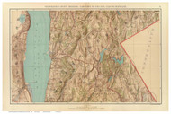 Westchester - Irvington to Sing Sing, 1891 - Old Town Map Reprint - NYC Metro Atlas
