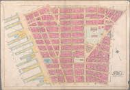 Plate 2, City Hall Area, 1897 - Old Street Map Reprint - 1897 Bromley Atlas of Manhattan