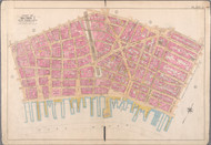 Plate 3, Brooklyn Bridge Area, 1897 - Old Street Map Reprint - 1897 Bromley Atlas of Manhattan