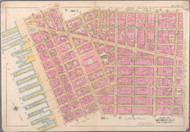 Plate 4, West St. Waterfront Area, 1897 - Old Street Map Reprint - 1897 Bromley Atlas of Manhattan