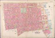 Plate 7, East St. Waterfront Area, 1897 - Old Street Map Reprint - 1897 Bromley Atlas of Manhattan