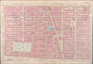 Plate 11, Washington Square Area, 1897 - Old Street Map Reprint - 1897 Bromley Atlas of Manhattan