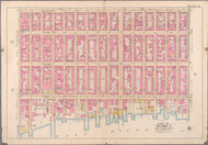 Plate 16, Waterfront & Second Ave. Area, 1897 - Old Street Map Reprint - 1897 Bromley Atlas of Manhattan