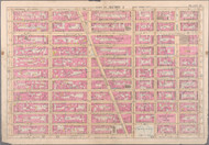 Plate 17, 30th St. & Broadway Area, 1897 - Old Street Map Reprint - 1897 Bromley Atlas of Manhattan