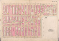Plate 23, Central Park & Broadway Area, 1897 - Old Street Map Reprint - 1897 Bromley Atlas of Manhattan