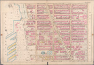Plate 25, 70th St. Waterfront Area, 1897 - Old Street Map Reprint - 1897 Bromley Atlas of Manhattan