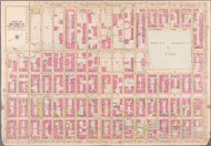 Plate 34, Madison Ave. & Mount Morris Park Area, 1897 - Old Street Map Reprint - 1897 Bromley Atlas of Manhattan