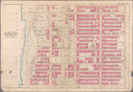 Plate 36, Waterfront & 91st St. Area, 1897 - Old Street Map Reprint - 1897 Bromley Atlas of Manhattan