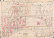 Plate 39, Waterfront & 134th St. Area, 1897 - Old Street Map Reprint - 1897 Bromley Atlas of Manhattan