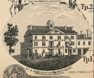 Farnsworth & Son, New York 1854 Old Town Map Custom Print - Chautauque Co.
