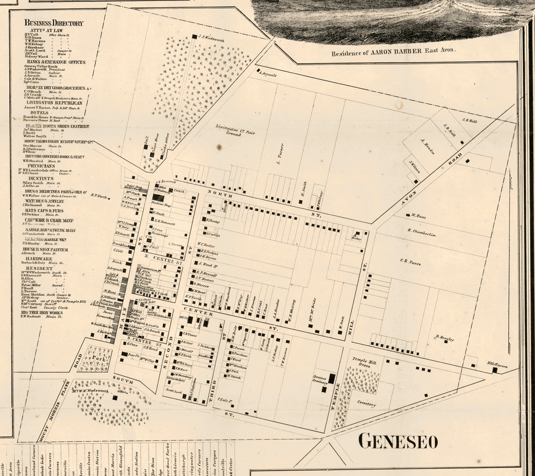 Geneseo Village New York 1858 - Geneseo GeneseoVillage 1858 Web 38044.1668096285.1280.1280