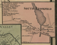 South Brookfield, New York 1859 Old Town Map Custom Print - Madison Co.