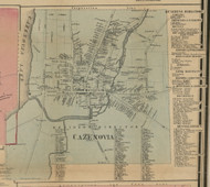 Cazenovia Village, New York 1859 Old Town Map Custom Print - Madison Co.