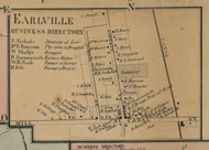 Earlville, New York 1859 Old Town Map Custom Print - Madison Co.