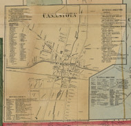 Canastota, New York 1859 Old Town Map Custom Print - Madison Co.
