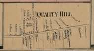 Quality Hill, New York 1859 Old Town Map Custom Print - Madison Co.