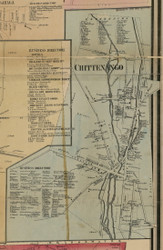 Chittenango, New York 1859 Old Town Map Custom Print - Madison Co.