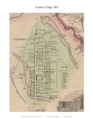 Camden Village, New York 1852 Old Town Map Custom Print - Oneida Co.