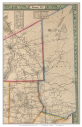 Remsen, New York 1852 Old Town Map Custom Print - Oneida Co.