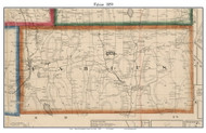 Fabius, New York 1859 Old Town Map Custom Print - Onondaga Co.