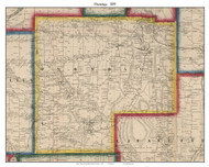 Onondaga, New York 1859 Old Town Map Custom Print - Onondaga Co.