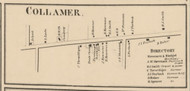 Collamer, New York 1859 Old Town Map Custom Print - Onondaga Co.