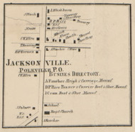 Jacksonville, New York 1859 Old Town Map Custom Print - Onondaga Co.