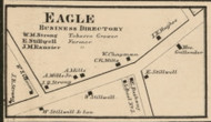 Eagle, New York 1859 Old Town Map Custom Print - Onondaga Co.