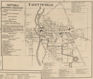 Fayetteville, New York 1859 Old Town Map Custom Print - Onondaga Co.