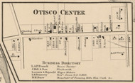 Otisco Center, New York 1859 Old Town Map Custom Print - Onondaga Co.