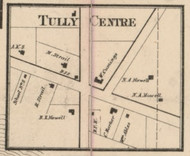 Tully Centre, New York 1859 Old Town Map Custom Print - Onondaga Co.