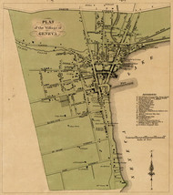 Geneva, New York 1852 Old Town Map Custom Print - Ontario Co.