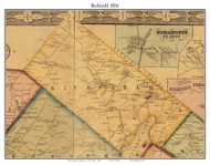 Richfield, New York 1856 Old Town Map Custom Print - Otsego Co.