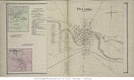 Richland, New York 1867 - Old Town Map Reprint - Oswego Co.