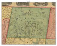 Kent, New York 1854 Old Town Map Custom Print - Putnam Co.